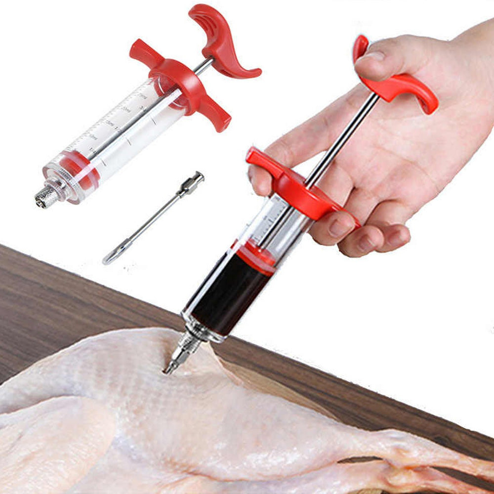 Meat Injector Syringe With Needle