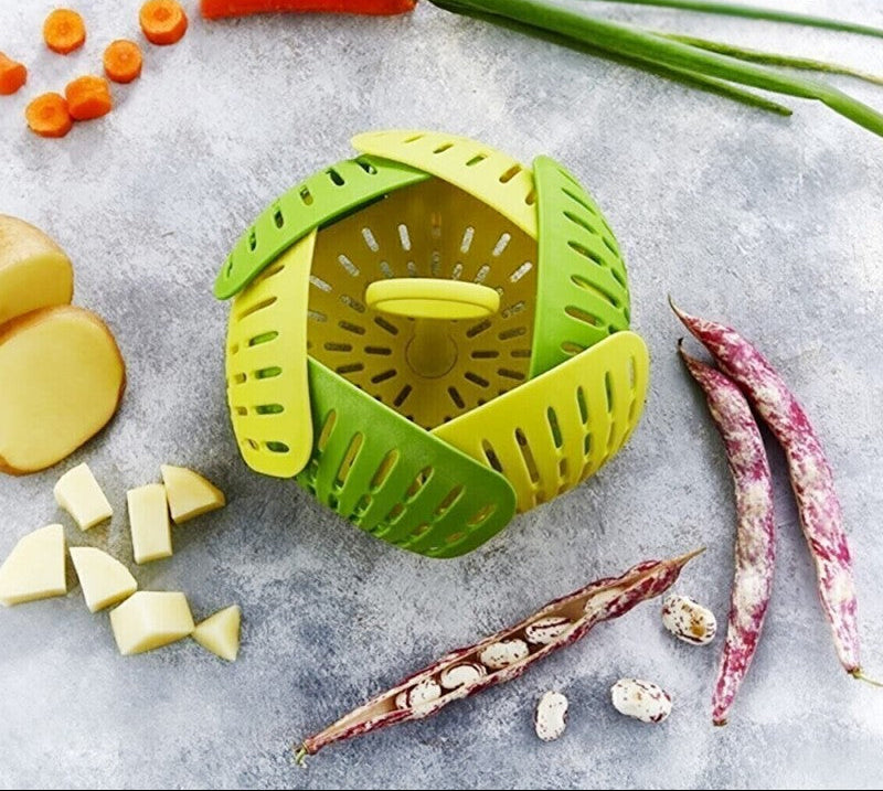 Foldable Steamer Cooking Basket