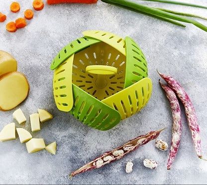 Foldable Steamer Cooking Basket