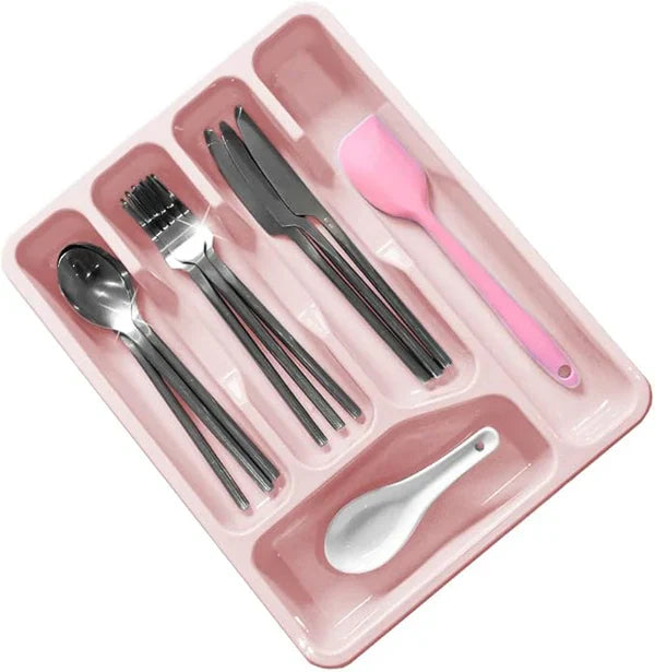 Multi Compartment Cutlery Holder