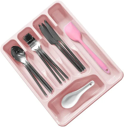 Multi Compartment Cutlery Holder