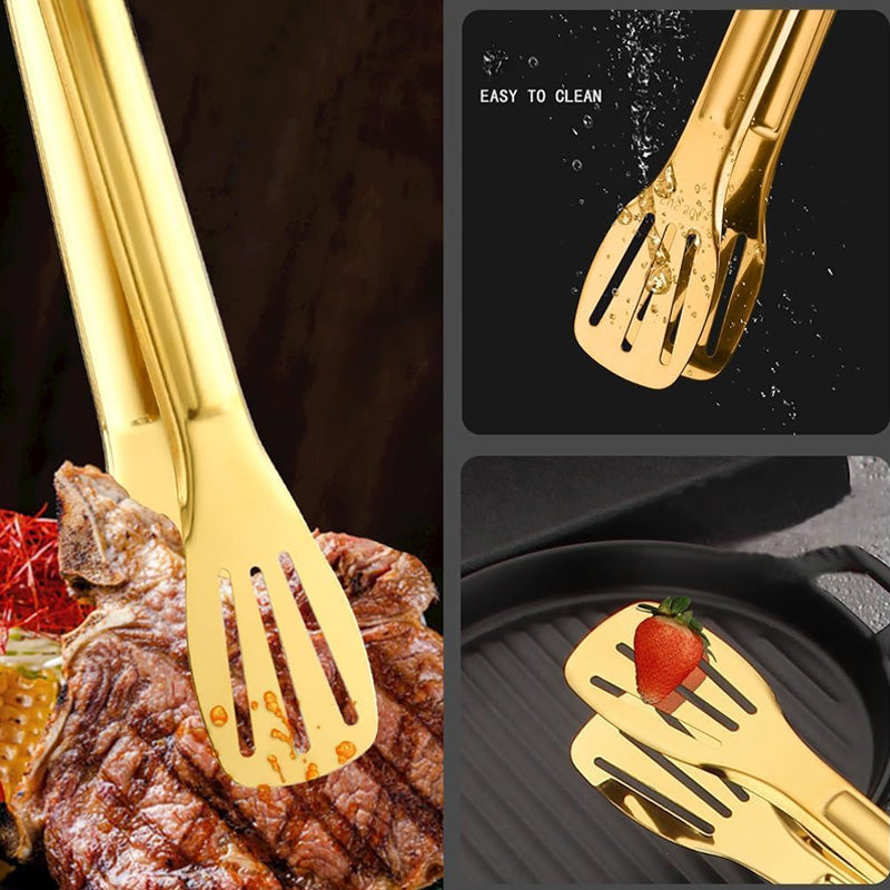 Stainless Steel Golden Food